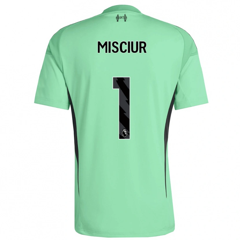 Danxen Bambino Kornel Misciur #1 Maglia Gara Portiere Acquamarina 2025/26 Maglietta