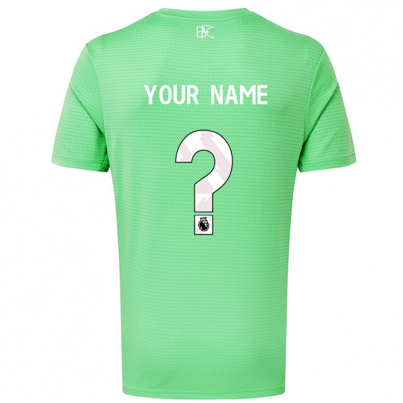 Danxen Bambino Burnley FC Maglia Gara Portiere Verde Medio 2025/26 Maglietta