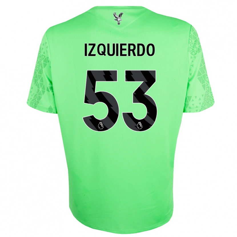 Danxen Bambino Jackson Izquierdo #53 Maglia Gara Portiere Verde Nero 2025/26 Maglietta