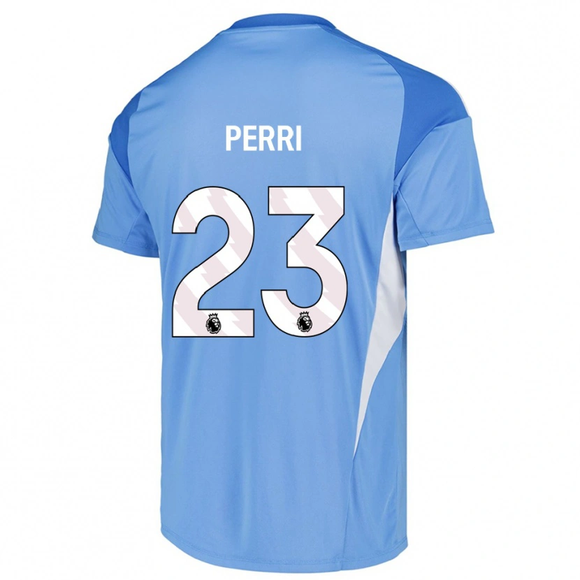 Danxen Bambino Lucas Perri #23 Maglia Gara Portiere Azzurro Chiaro Bianco 2025/26 Maglietta