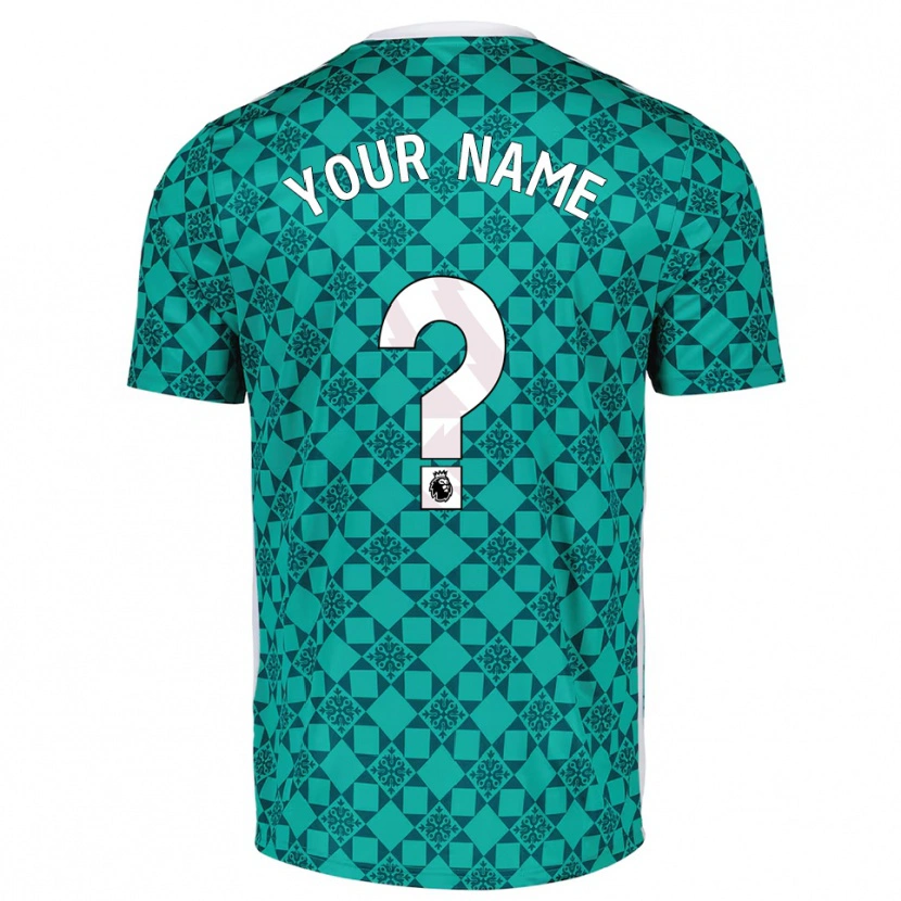 Danxen Bambino Sunderland AFC Maglia Gara Portiere Verde Bianco 2025/26 Maglietta