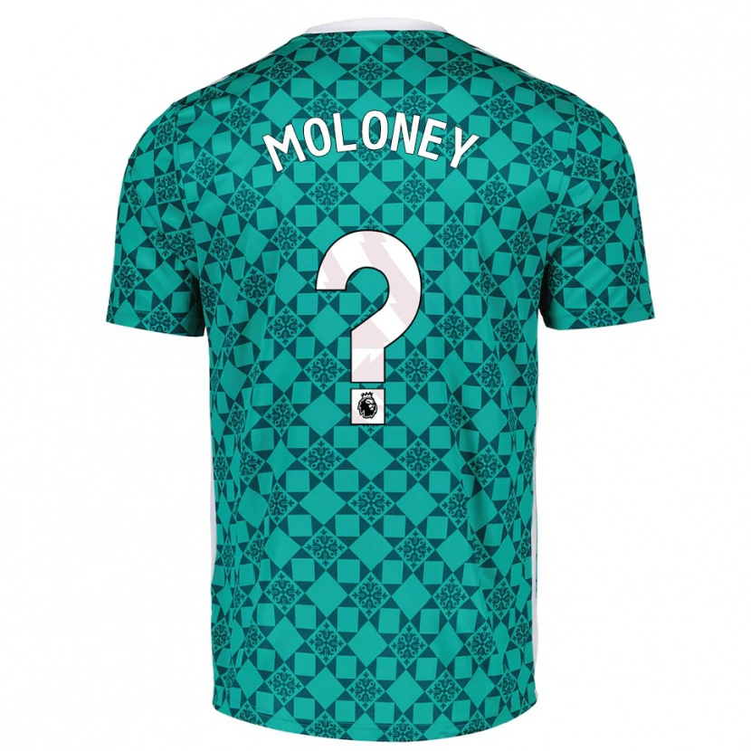 Danxen Bambino Grace Moloney #0 Maglia Gara Portiere Verde Bianco 2025/26 Maglietta