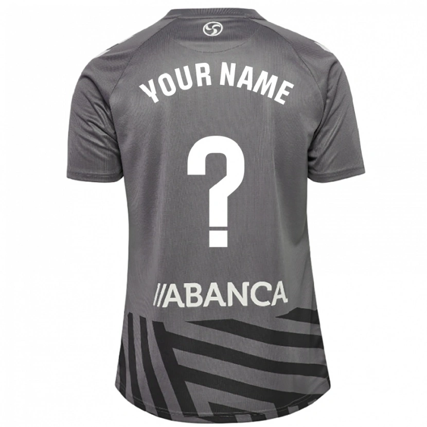 Danxen Bambino Celta de Vigo Maglia Gara Portiere Grigio Scuro Nero 2025/26 Maglietta