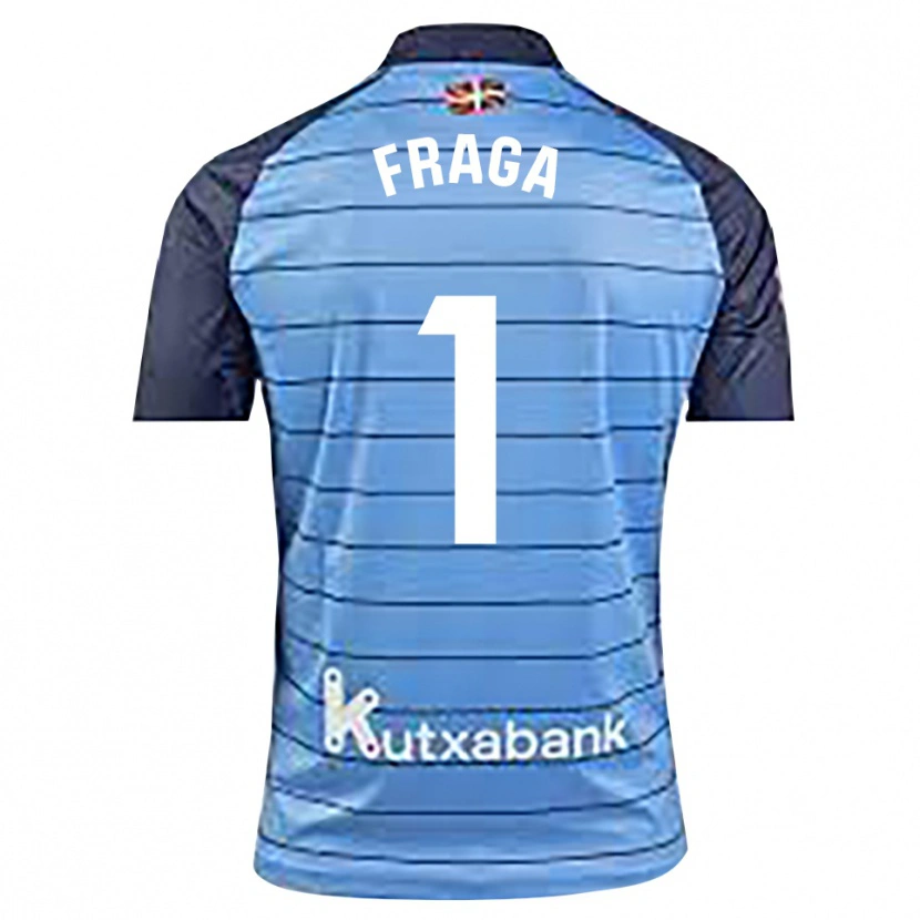 Danxen Bambino Aitor Fraga #1 Maglia Gara Portiere Blu Navy 2025/26 Maglietta