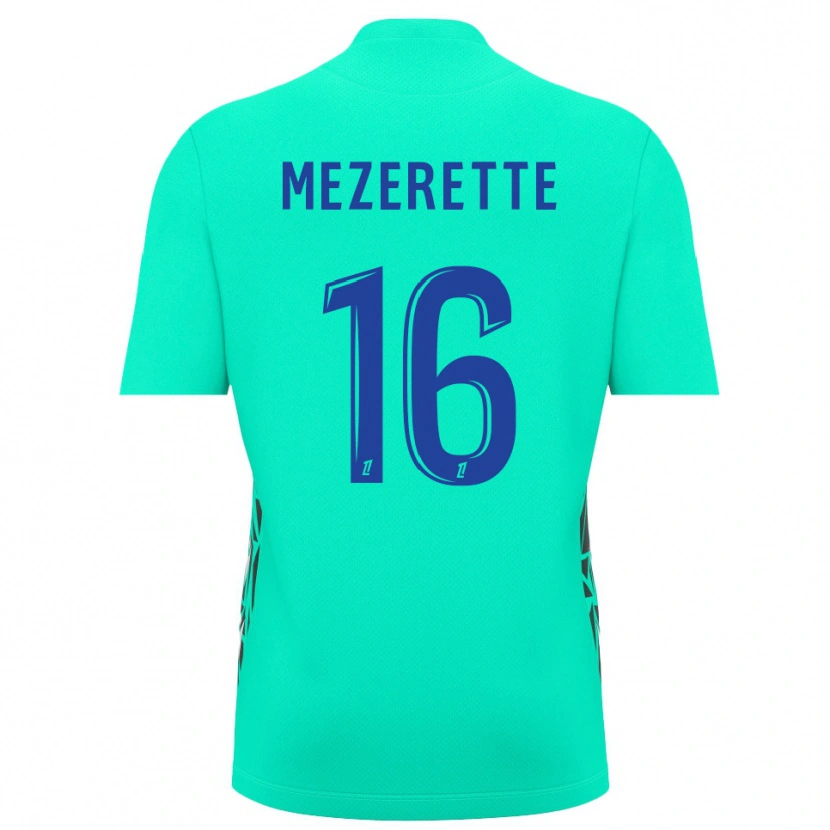 Danxen Bambino Louis Mezerette #16 Maglia Gara Portiere Blu Acquamarina 2025/26 Maglietta