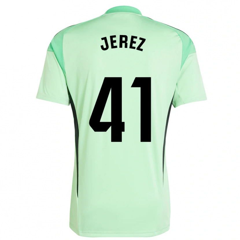 Danxen Bambino Adrián Jerez #41 Maglia Gara Portiere Arancione Chiaro Nero 2025/26 Maglietta