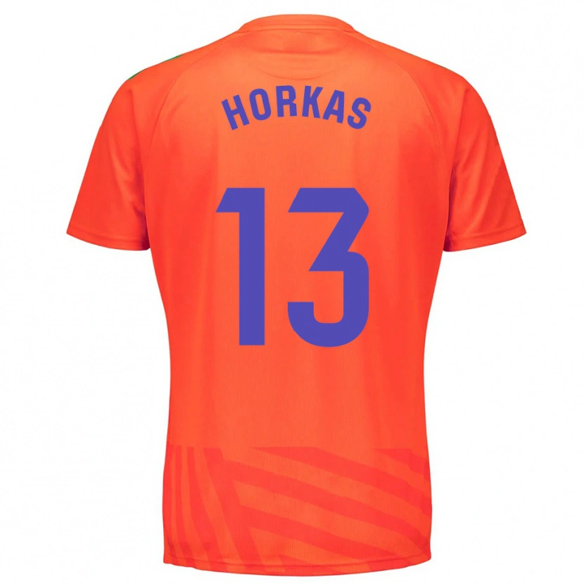 Danxen Bambino Dinko Horkas #13 Maglia Gara Portiere Rosso Blu 2025/26 Maglietta