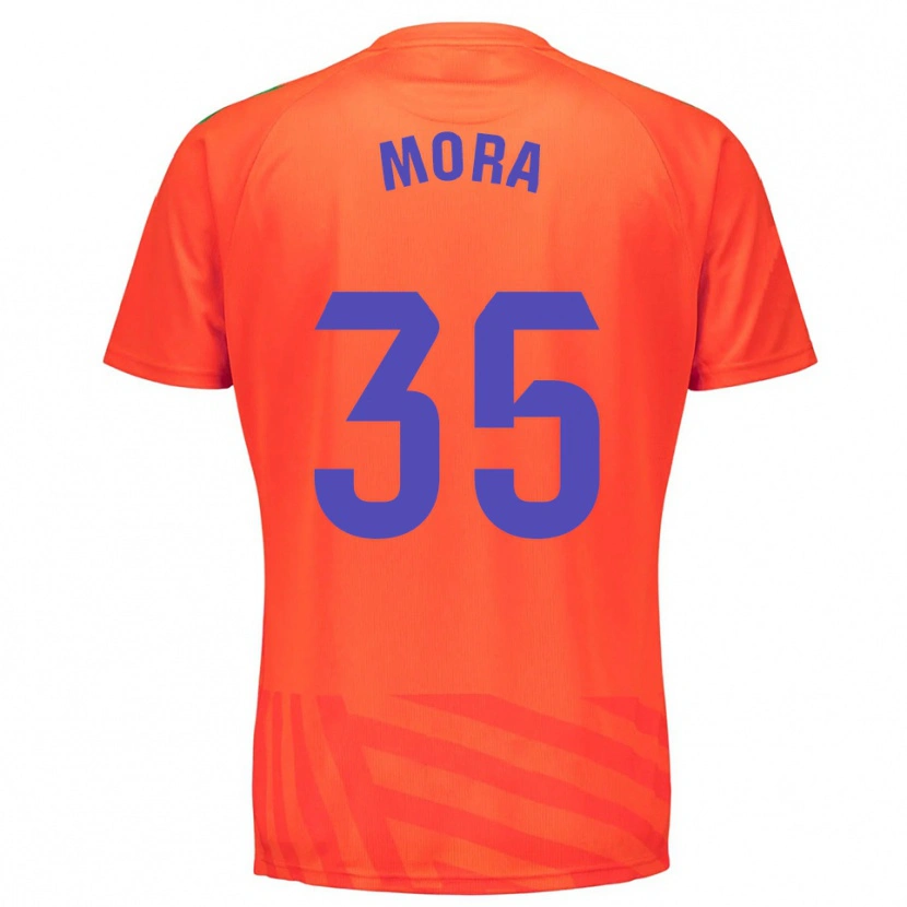 Danxen Bambino Israel Mora #35 Maglia Gara Portiere Rosso Blu 2025/26 Maglietta