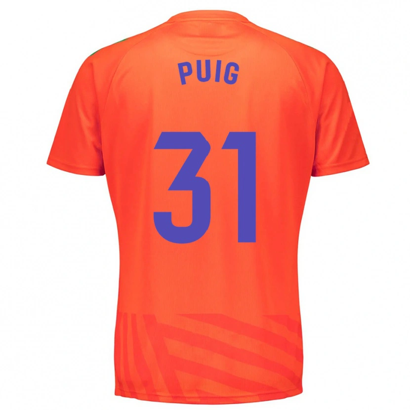 Danxen Bambino Victor Puig #31 Maglia Gara Portiere Rosso Blu 2025/26 Maglietta