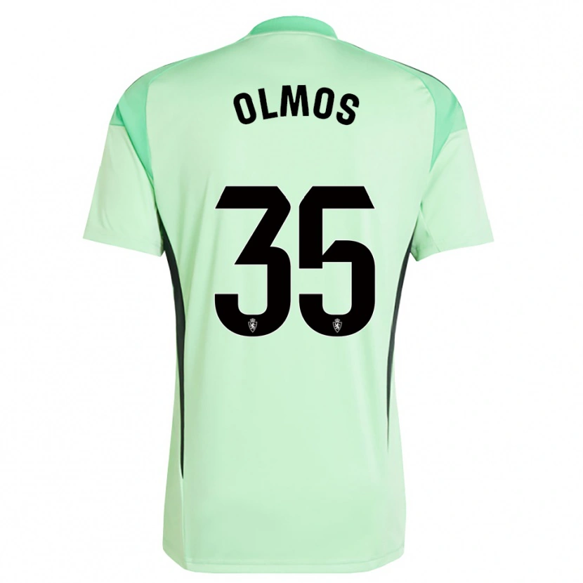 Danxen Bambino Lucas Olmos #35 Maglia Gara Portiere Verde Primavera Medio 2025/26 Maglietta