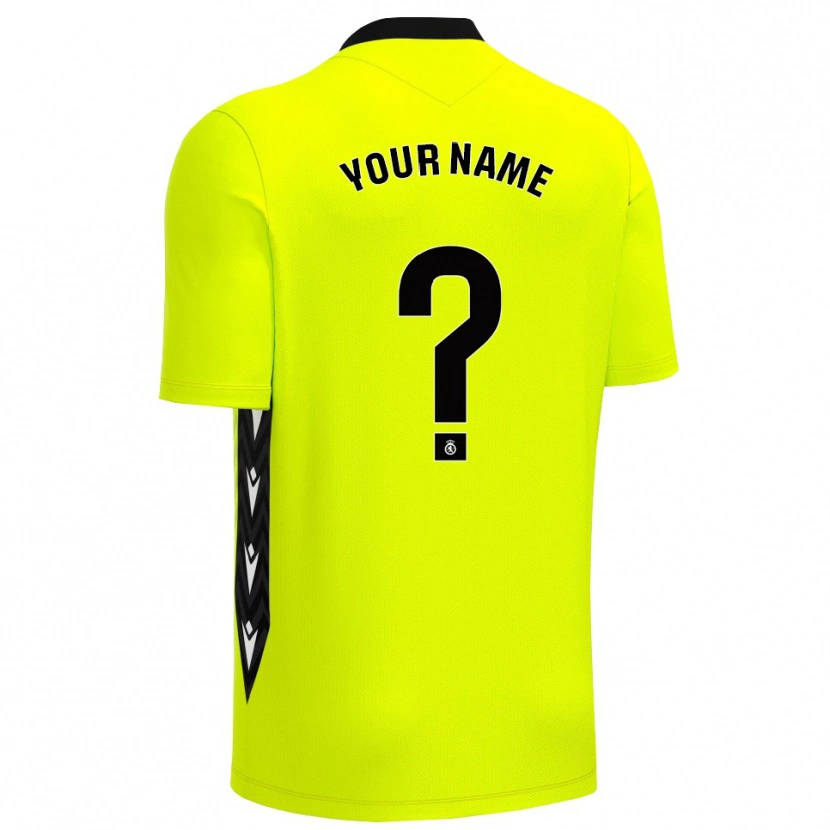 Danxen Bambino Cultural Leonesa Maglia Gara Portiere Verde Giallo Nero 2025/26 Maglietta