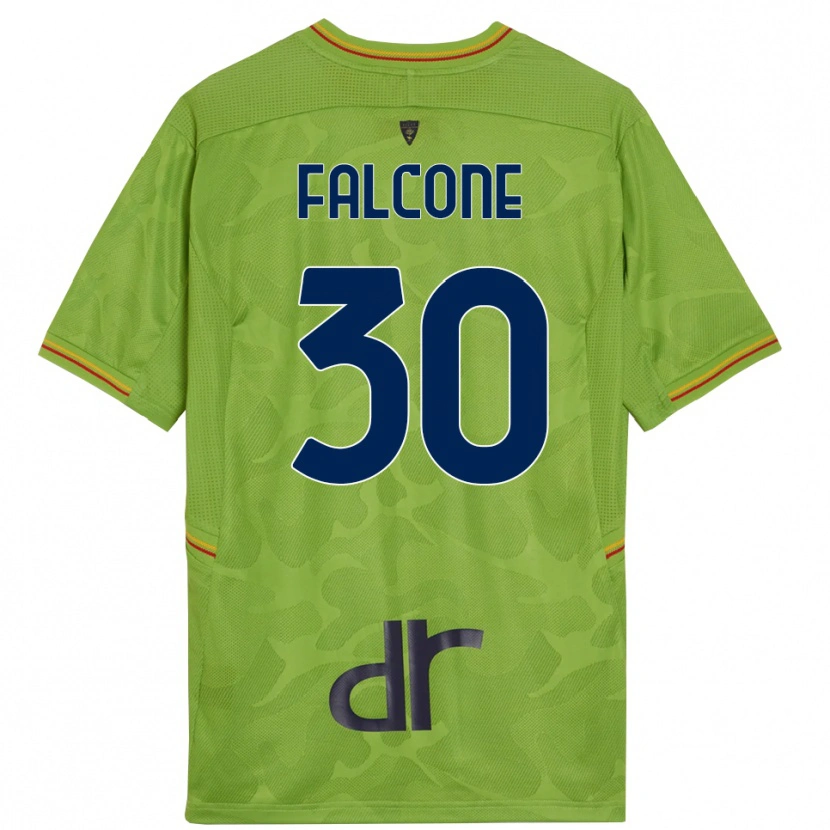 Danxen Bambino Wladimiro Falcone #30 Maglia Gara Portiere Verde Foresta Nero 2025/26 Maglietta