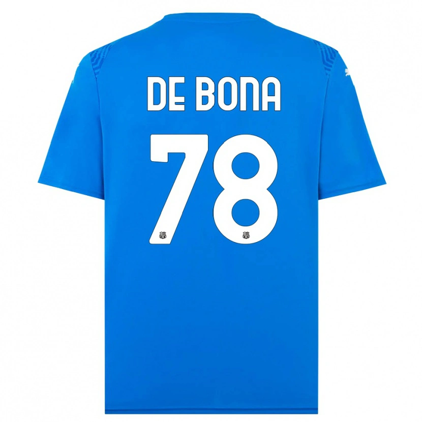 Danxen Bambino Francesca De Bona #78 Maglia Gara Portiere Blu Bianco 2025/26 Maglietta