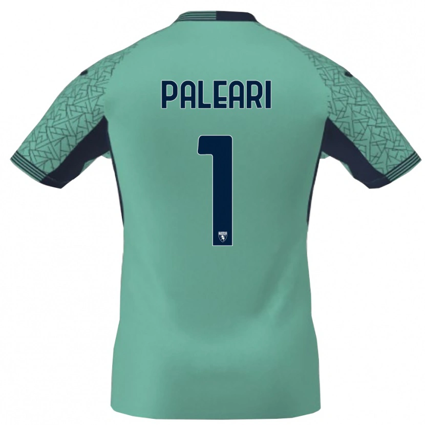 Danxen Bambino Alberto Paleari #1 Maglia Gara Portiere Laguna Blu 2025/26 Maglietta