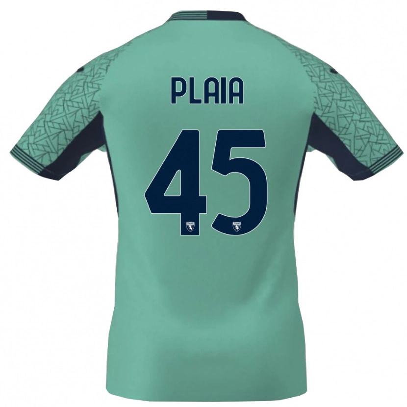 Danxen Bambino Francesco Plaia #45 Maglia Gara Portiere Laguna Blu 2025/26 Maglietta
