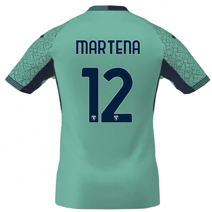 Danxen Bambino Gabriele Martena #12 Maglia Gara Portiere Laguna Blu 2025/26 Maglietta