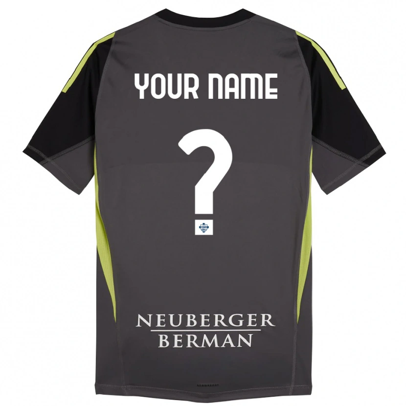 Danxen Bambino Como 1907 Maglia Gara Portiere Nero Verde Chiaro 2025/26 Maglietta