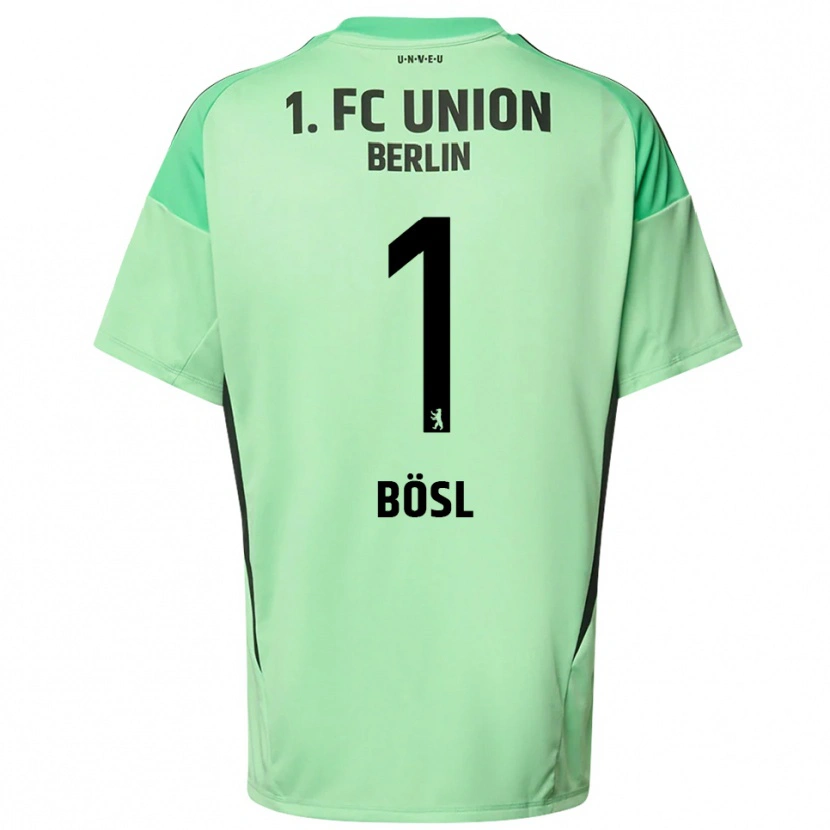Danxen Bambino Cara Bösl #1 Maglia Gara Portiere Verde Chiaro Nero 2025/26 Maglietta