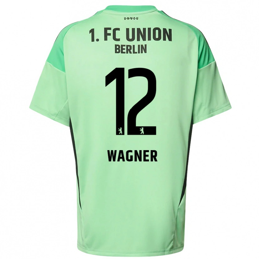 Danxen Bambino Melanie Wagner #12 Maglia Gara Portiere Verde Chiaro Nero 2025/26 Maglietta