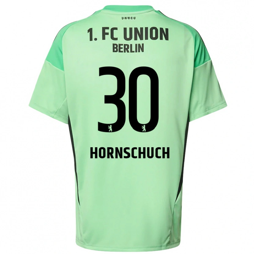 Danxen Bambino Sarah Hornschuch #30 Maglia Gara Portiere Verde Chiaro Nero 2025/26 Maglietta