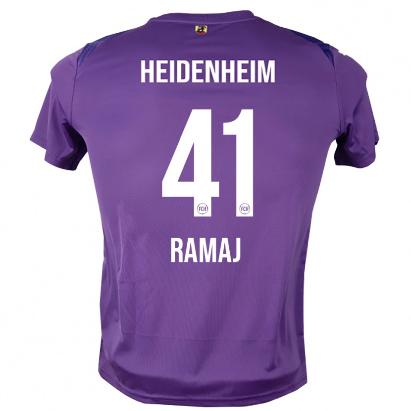 Danxen Bambino Diant Ramaj #41 Maglia Gara Portiere Orchidea Media 2025/26 Maglietta