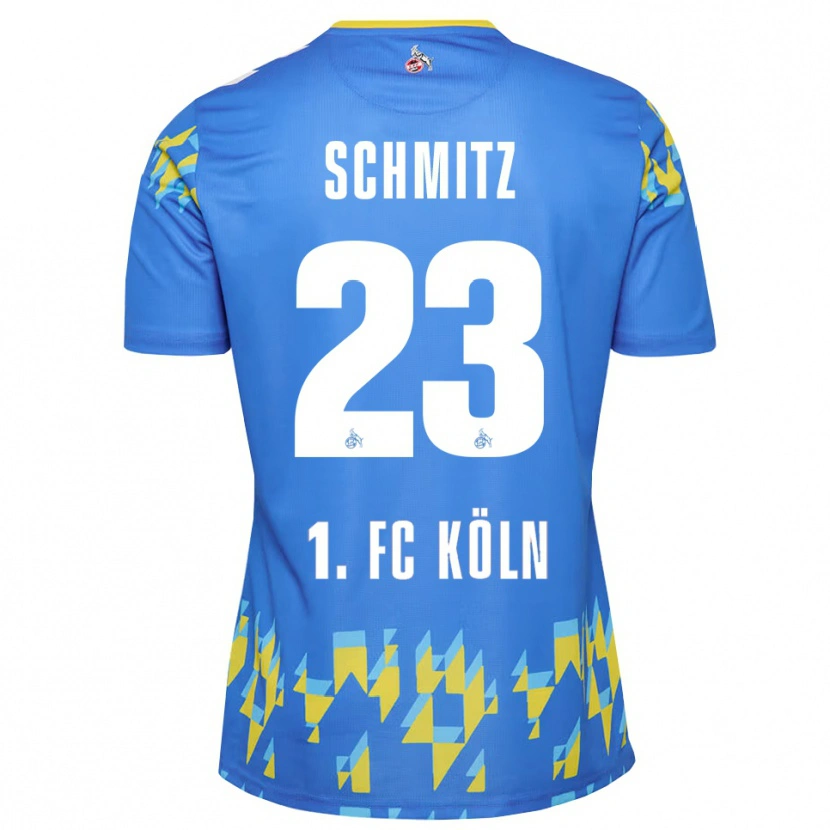 Danxen Bambino Timo Schmitz #23 Maglia Gara Portiere Blu Fiordaliso 2025/26 Maglietta