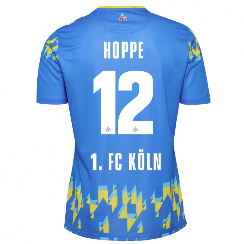 Danxen Bambino Paula Hoppe #12 Maglia Gara Portiere Blu Fiordaliso 2025/26 Maglietta