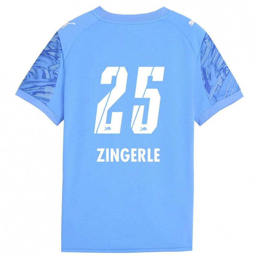 Danxen Bambino Leopold Zingerle #25 Maglia Gara Portiere Blu Reale Rosso 2025/26 Maglietta