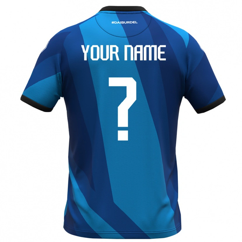 Danxen Bambino AC Cesena Maglia Gara Portiere Blu Royal Arancione 2025/26 Maglietta