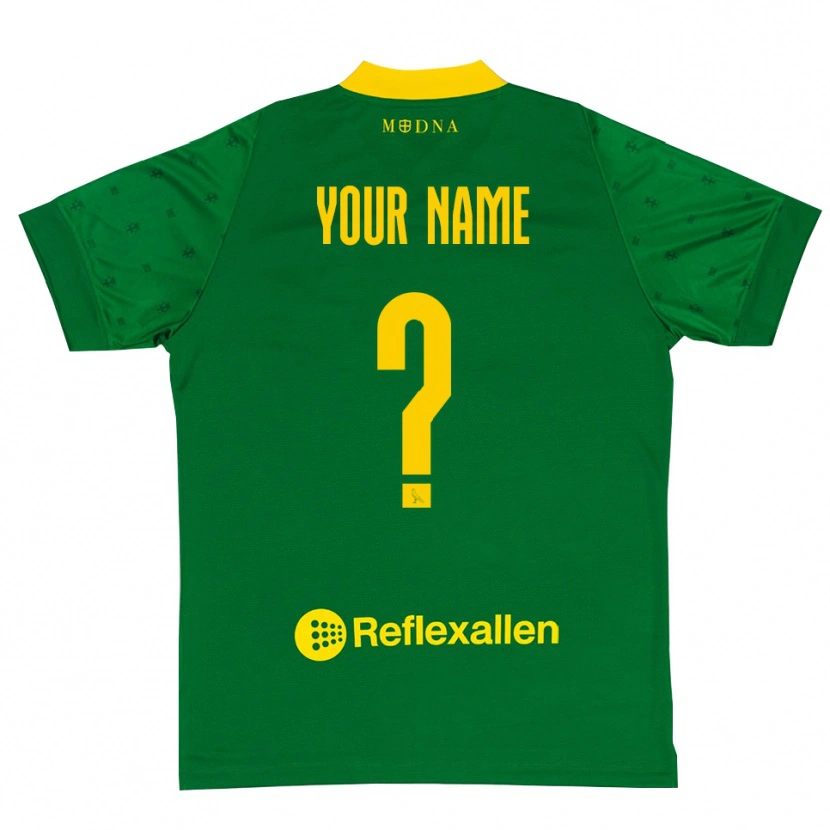 Danxen Bambino Modena FC Maglia Gara Portiere Verde Giallo 2025/26 Maglietta