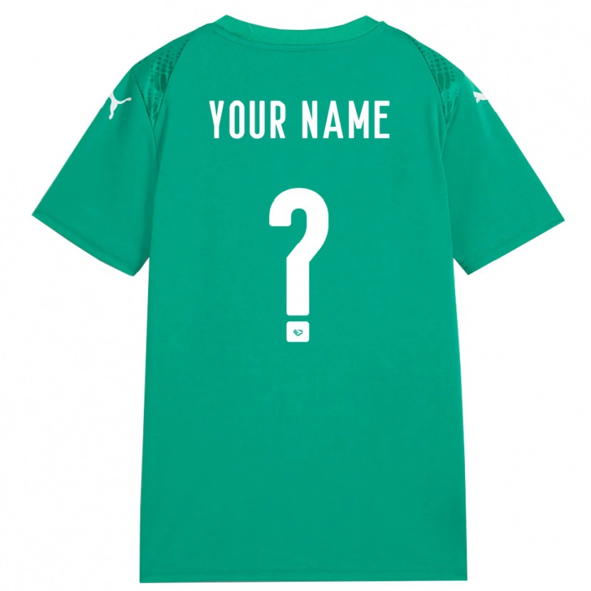 Danxen Bambino Palermo FC Maglia Gara Portiere Verde Mare Bianco 2025/26 Maglietta