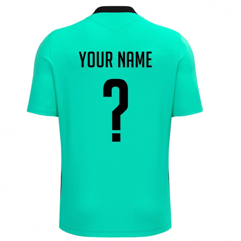 Danxen Bambino AC Reggiana 1919 Maglia Gara Portiere Turchese Nero 2025/26 Maglietta