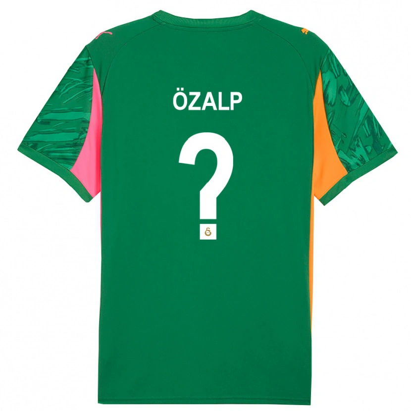 Danxen Bambino Hamza Özalp #0 Maglia Gara Portiere Verde Arancio Rosa 2025/26 Maglietta