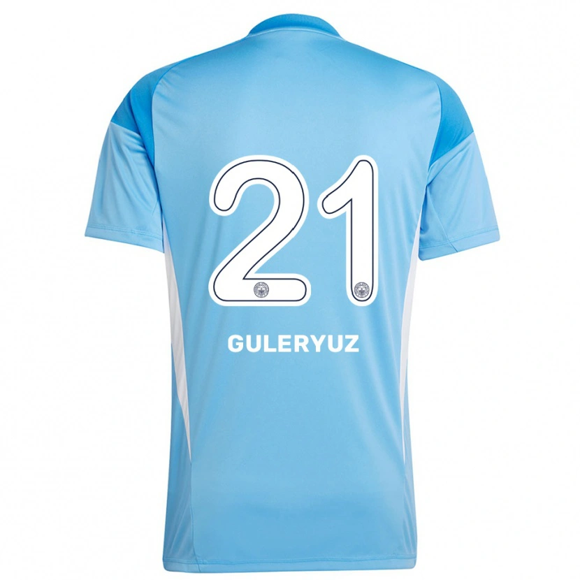Danxen Bambino Göknur Güleryüz #21 Maglia Gara Portiere Blu Royal Bianco 2025/26 Maglietta