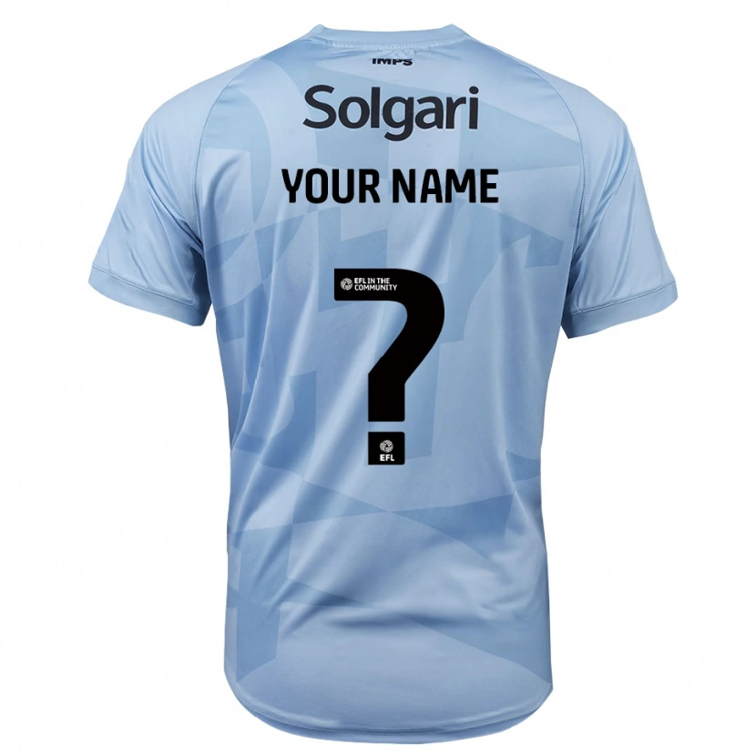 Danxen Bambino Lincoln City Maglia Gara Portiere Azzurro Cielo Chiaro 2025/26 Maglietta
