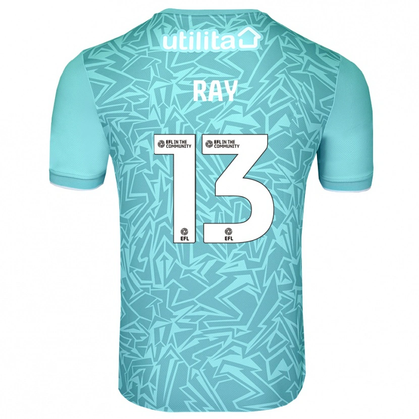 Danxen Bambino Celine Ray #13 Maglia Gara Portiere Azzurro 2025/26 Maglietta