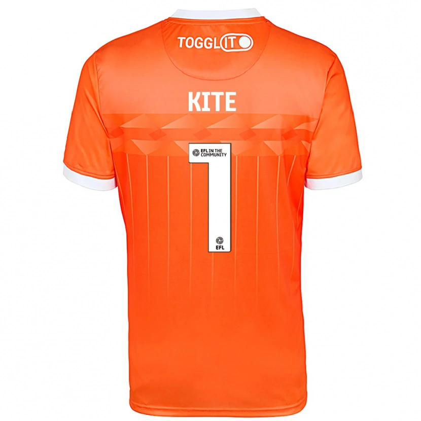 Danxen Bambino Rose Kite #1 Maglia Gara Portiere Bianco Arancione 2025/26 Maglietta