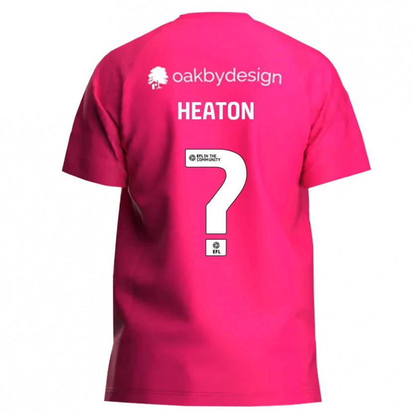 Danxen Bambino Alice Heaton #0 Maglia Gara Portiere Magenta 2025/26 Maglietta