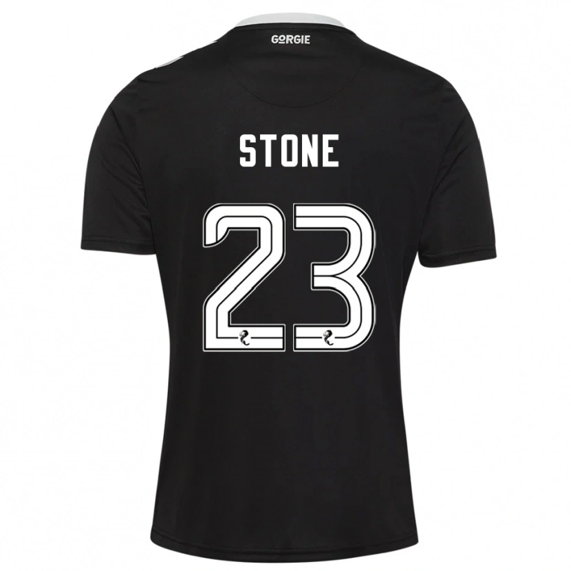 Danxen Bambino Harry Stone #23 Maglia Gara Portiere Borgogna Scuro 2025/26 Maglietta