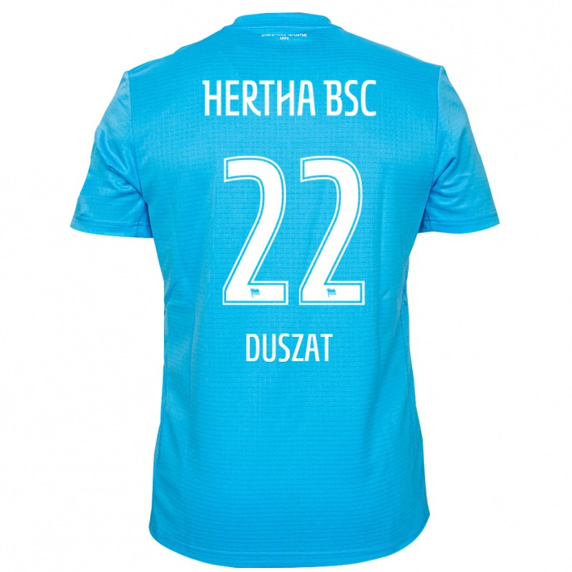 Danxen Bambino Sarah Duszat #22 Maglia Gara Portiere Azzurro Bianco 2025/26 Maglietta