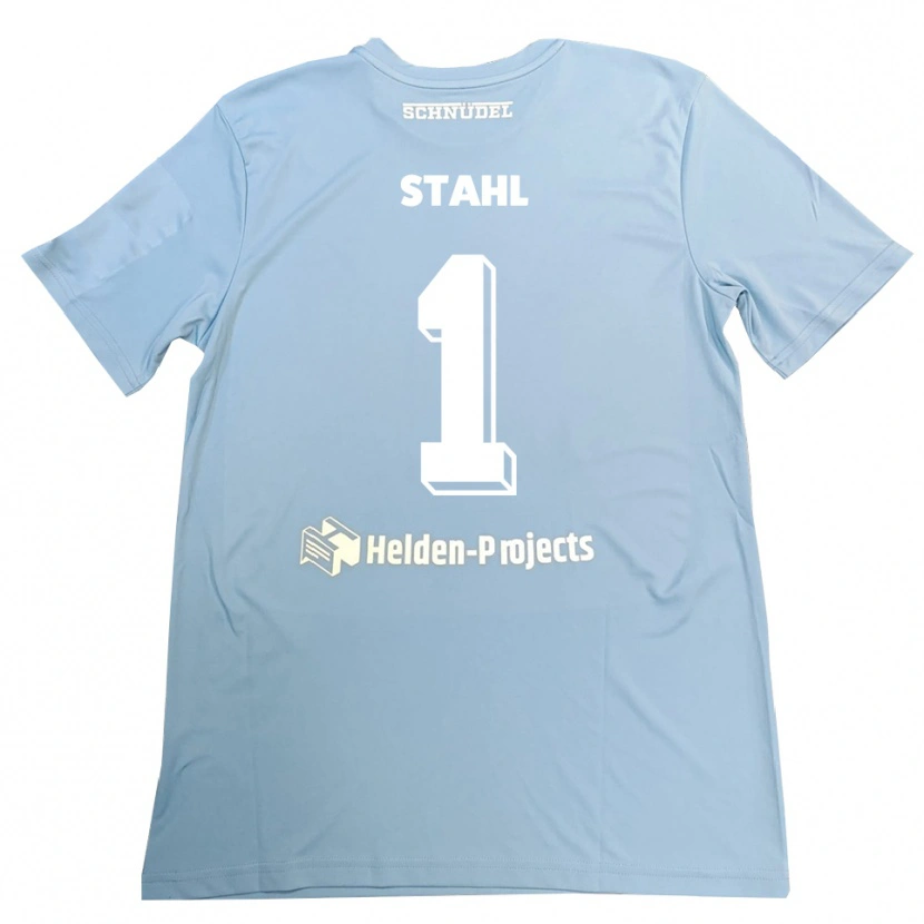 Danxen Bambino Toni Stahl #1 Maglia Gara Portiere Grigio Blu 2025/26 Maglietta