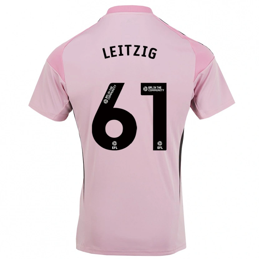 Danxen Bambino Harry French #61 Maglia Gara Portiere Rosa Ciliegio 2025/26 Maglietta