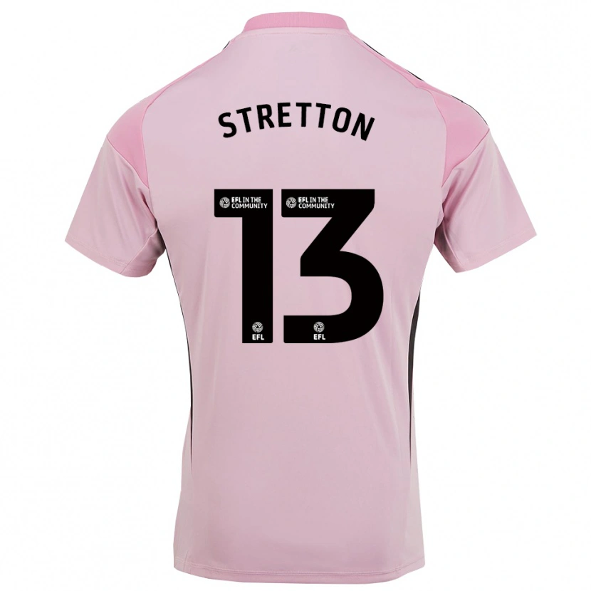 Danxen Bambino Leo Stretton #13 Maglia Gara Portiere Rosa Ciliegio 2025/26 Maglietta