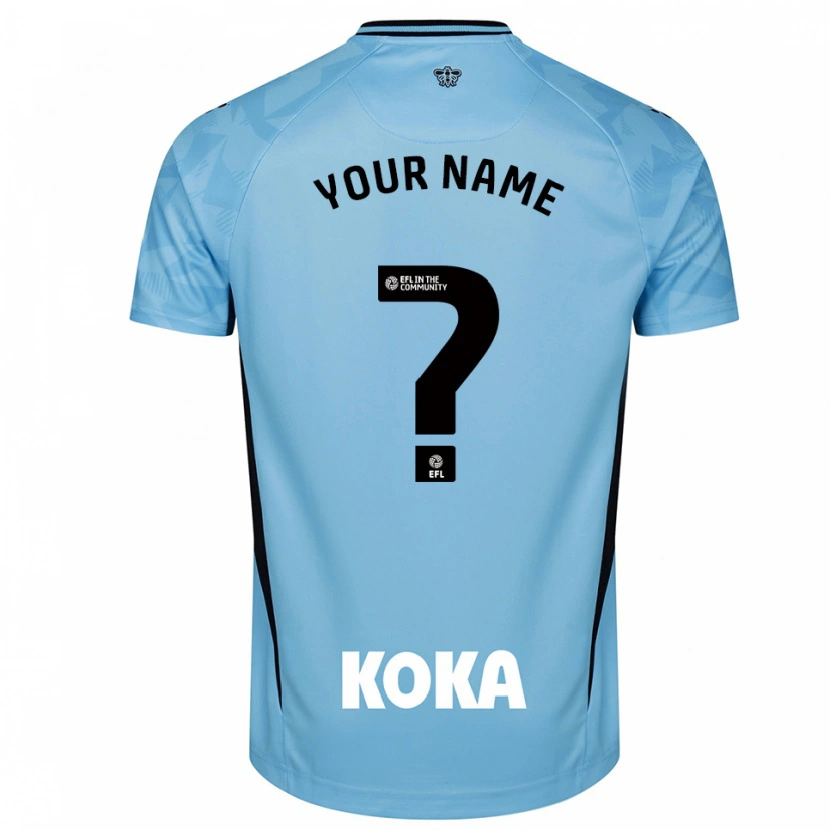 Danxen Bambino Watford FC Maglia Gara Portiere Azzurro Chiaro 2025/26 Maglietta
