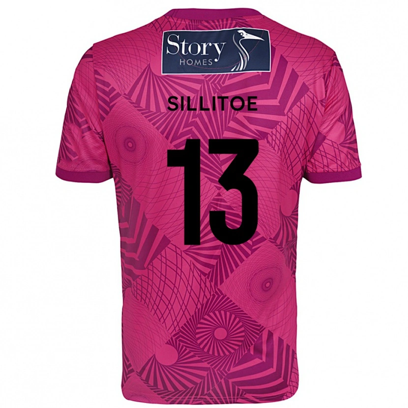 Danxen Bambino Casey Sillitoe #13 Maglia Gara Portiere Viola Magenta 2025/26 Maglietta