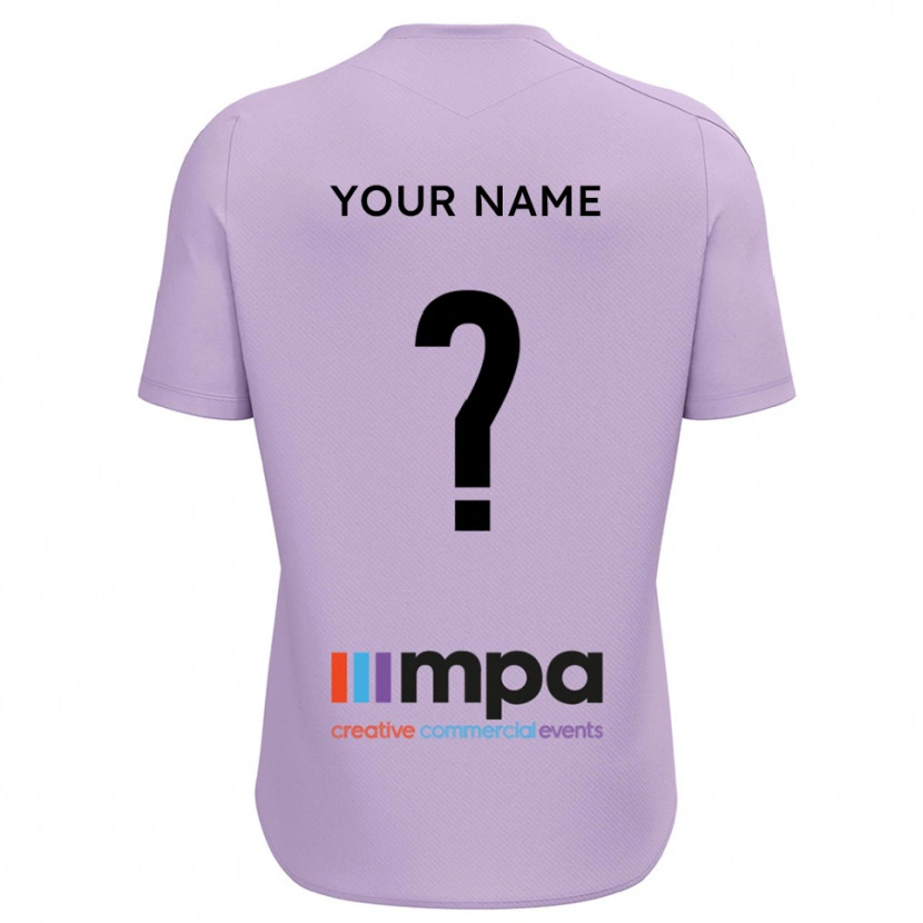 Danxen Bambino Solihull Moors Maglia Gara Portiere Viola Nero 2025/26 Maglietta