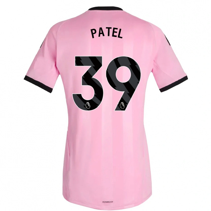 Danxen Bambino Safia Middleton-Patel #39 Maglia Gara Portiere Rosa Nero 2025/26 Maglietta