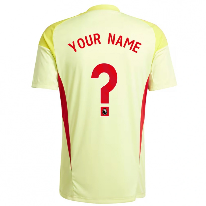 Danxen Bambino Aston Villa FC Maglia Gara Portiere Giallo Chiaro 2025/26 Maglietta