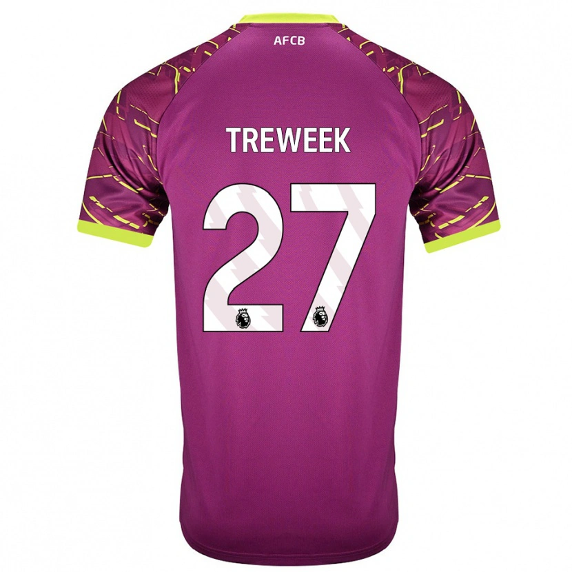 Danxen Bambino Amber Treweek #27 Maglia Gara Portiere Magenta Scuro 2025/26 Maglietta