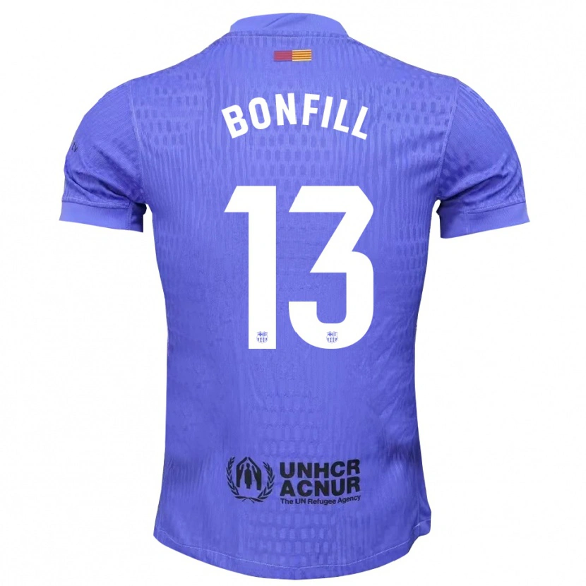 Danxen Bambino Max Bonfill #13 Maglia Gara Portiere Blu Nero 2025/26 Maglietta